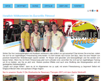 Tablet Screenshot of euroville-fitness.de